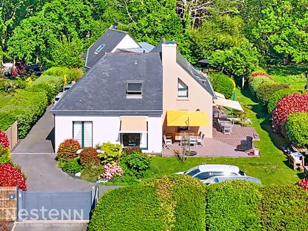 Maison d'architecte de près de 200m² à Clohars-Carnoët, 6 chambres