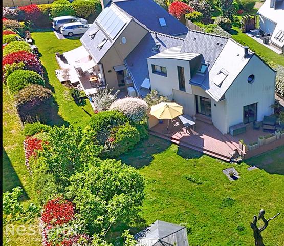 Maison d'architecte de près de 200m² à Clohars-Carnoët, 6 chambres