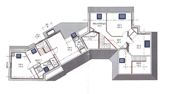 Maison d'architecte de près de 200m² à Clohars-Carnoët, 6 chambres
