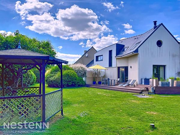 Maison d'architecte de près de 200m² à Clohars-Carnoët, 6 chambres