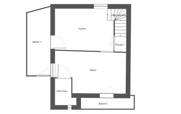 Maison de Village 3P 45 m² à VALGELON-LA ROCHETTE (73110)