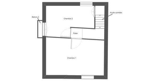 Maison de Village 3P 45 m² à VALGELON-LA ROCHETTE (73110)