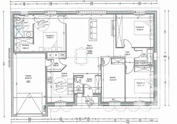 Maison à vendre  6 pièces - 104 m2 LES ARTIGUES DE LUSSAC - 33