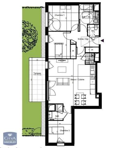 Appartement à vendre 4 pièces 83.47m²