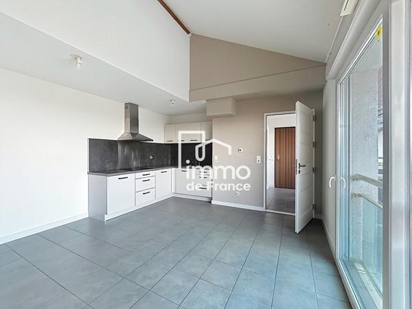 T2 Duplex de 46m² vendu loué à Collonges