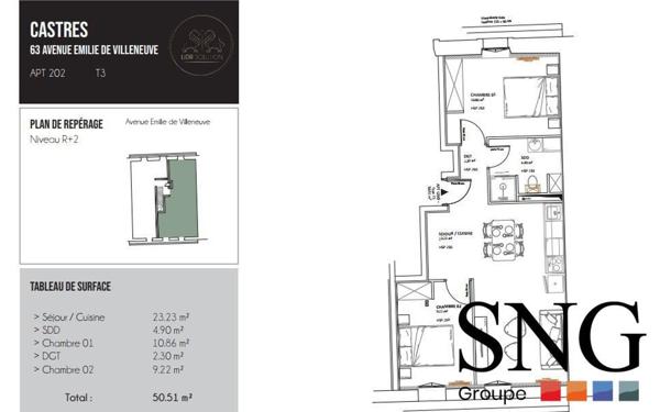 Appartement à louer