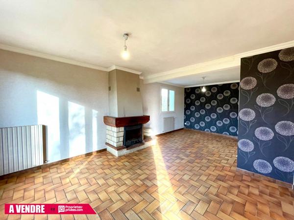 Maison de campagne  80 m2 sur terrain de 1 500 m², sans vis-à-vis