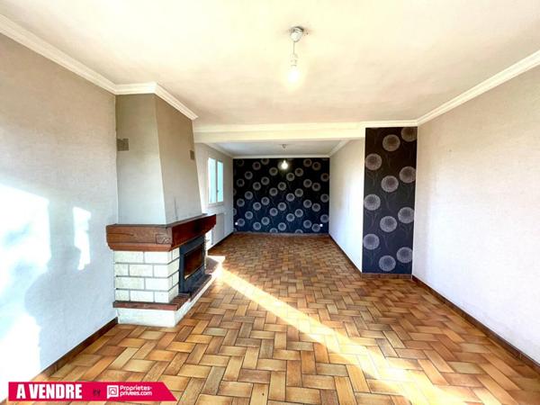 Maison de campagne  80 m2 sur terrain de 1 500 m², sans vis-à-vis