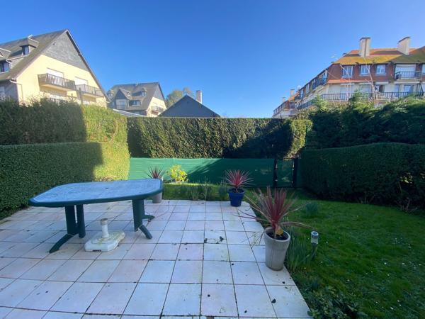 Deauville (14800) RARE appartement 67.61m² +Jardin de 109 m² +garage de18m²+cave