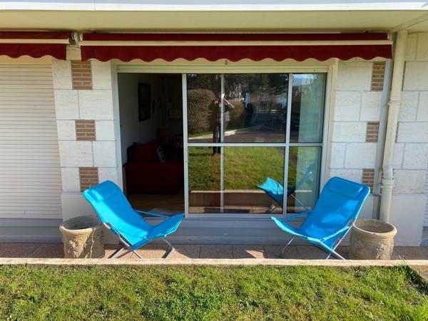 Deauville (14800) RARE appartement 67.61m² +Jardin de 109 m² +garage de18m²+cave