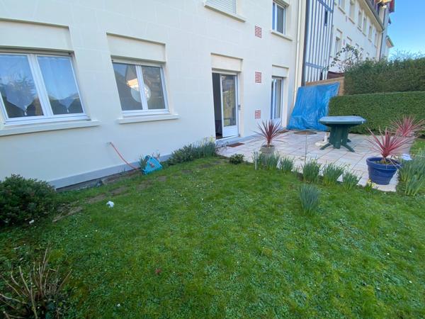 Deauville (14800) RARE appartement 67.61m² +Jardin de 109 m² +garage de18m²+cave