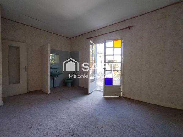 Maison sur sous sol total avec 7 chambres