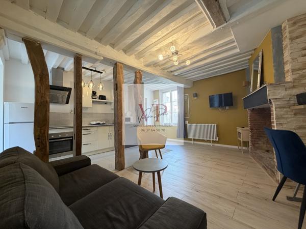 HONFLEUR - APPARTEMENT 3 PIÈCES AVEC JARDIN ET TERRASSE