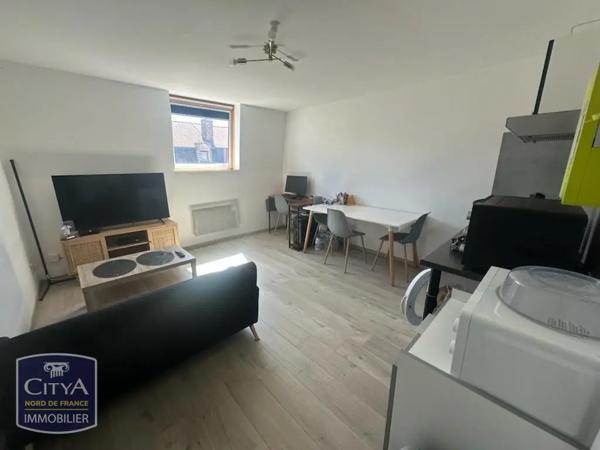 Appartement à louer 1 pièce 23.28m² Valenciennes (59300)