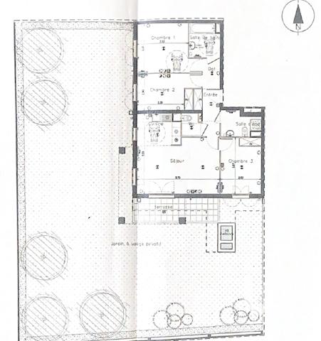 Appartement à vendre 4 pièces 80 m² Saclay