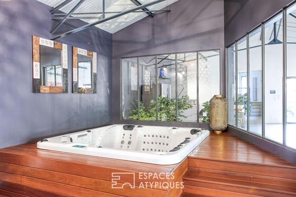 Maison Loft avec piscine