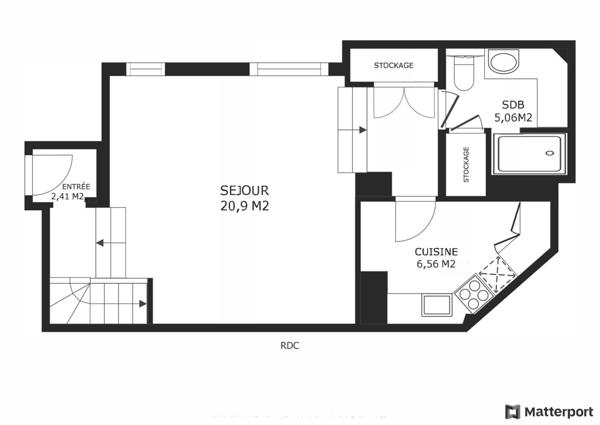 - HÔTEL DES ABBÉS DE FÉCAMP Appartement 3 pièces en duplex
