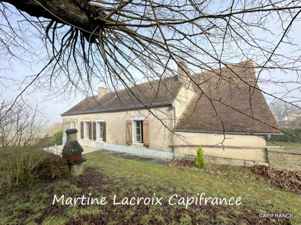 Dpt SARTHE (72), à vendre BONNETABLE - MAISON DE CAMPAGNE ET DÉPENDANCES - TERRAIN DE 3642M²