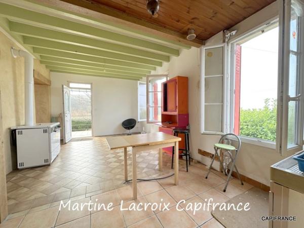 Dpt SARTHE (72), à vendre BONNETABLE - MAISON DE CAMPAGNE ET DÉPENDANCES - TERRAIN DE 3642M²