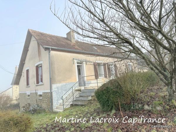 Dpt SARTHE (72), à vendre BONNETABLE - MAISON DE CAMPAGNE ET DÉPENDANCES - TERRAIN DE 3642M²