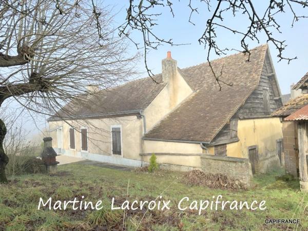 Dpt SARTHE (72), à vendre BONNETABLE - MAISON DE CAMPAGNE ET DÉPENDANCES - TERRAIN DE 3642M²