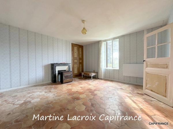 Dpt SARTHE (72), à vendre BONNETABLE - MAISON DE CAMPAGNE ET DÉPENDANCES - TERRAIN DE 3642M²