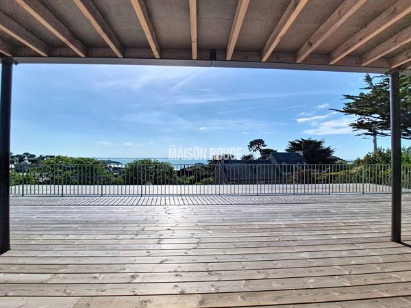 Appartement haut de gamme avec terrasse panoramique et vue mer - Dernier étage au Val André