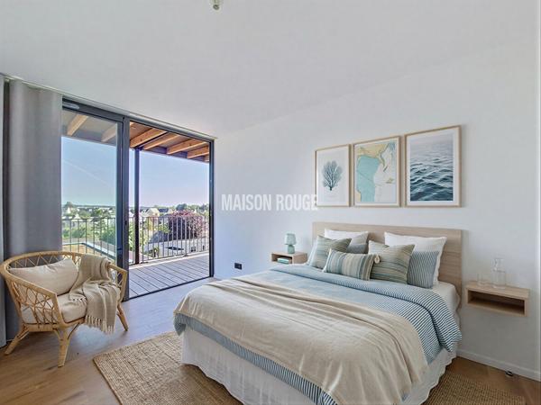 Appartement haut de gamme avec terrasse panoramique et vue mer - Dernier étage au Val André