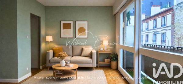 Appartement à vendre 1 pièce 29 m² Courbevoie