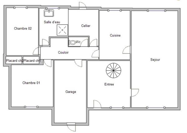 Christophe Michaudelle – EXCLUSIVITE CAPIFRANCE - vous propose à MEAUX proche de toutes commodités à pied : maison - 6 pièces - 121 m² - 4 chambres (dont 2 au RDC et 1 suite parentale) - 2 pièces d'ea