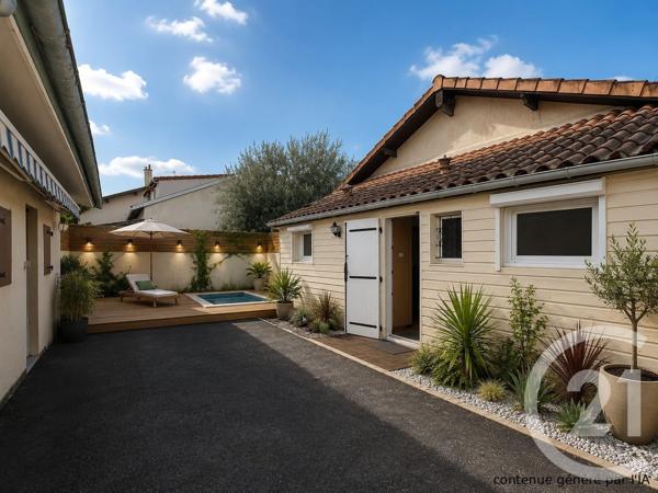 Maison à vendre  4 pièces - 68,60 m 2   LE BOUSCAT  - 33