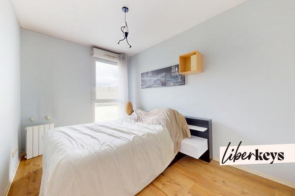 2P 39 m² – 4ᵉ étage avec ascenseur, balcon sans vis-à-vis, parking – DPE C – Résidence 2006