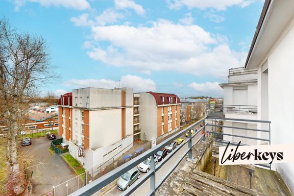 2P 39 m² – 4ᵉ étage avec ascenseur, balcon sans vis-à-vis, parking – DPE C – Résidence 2006