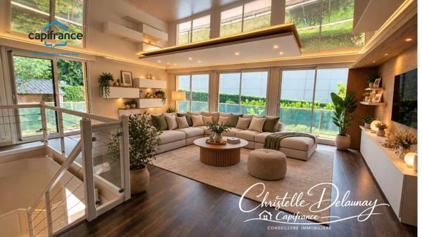 Appartement duplex d’exception de 183 m² avec jardin privatif et terrasse de 107 m²