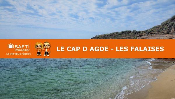 CAP D AGDE - LES FALAISES - APPARTEMENT T2 - 39 M²