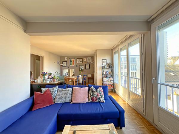Appartement T4 avec balcon exposé ouest à Bourg-l'Évêque – Rennes