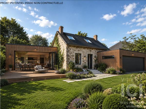 NOUVEAU! Exclusivité Amanda. Entre nature et modernité, une propriété contemporaine rare de 160 m² au coeur d'un environnement privilégié.