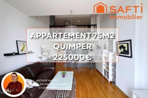 Appartement de 75 m² avec terrasse de 25 m² et parking