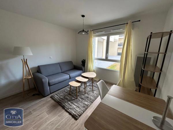 Appartement à louer 1 pièce 23.35m² Joué-lès-Tours (37300)