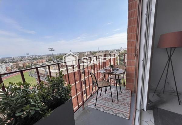 3 pièces lumineux avec balcon et parking à deux pas du métro