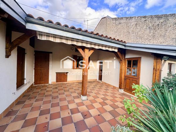 Maison de plain-pied Casteljaloux centre-ville