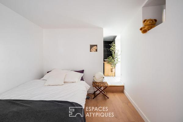 Grande maison de charme en ville sur son jardin méditerranéen