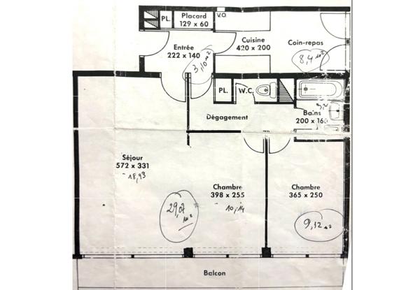Appartement 59 m2 rue de La Roquette - Calme
