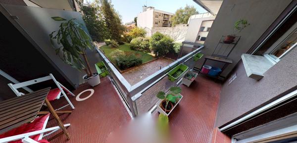 2 piéces 52m² meublé avec balcon
