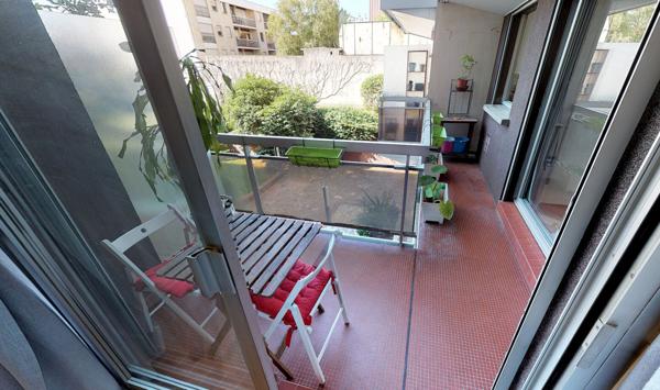 2 piéces 52m² meublé avec balcon