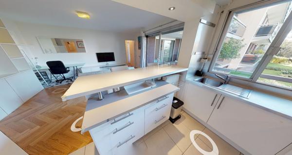 2 piéces 52m² meublé avec balcon