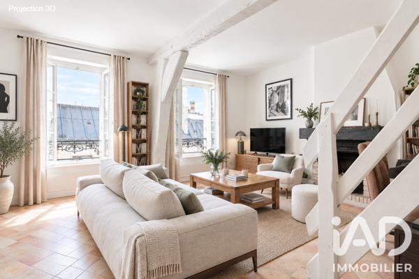 Appartement à vendre 3 pièces 66 m² Paris 3