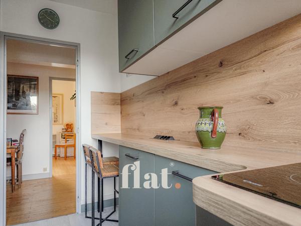 Appartement T4 / T3 - 62 m2 + cave + Jardin commun ( DPE D)