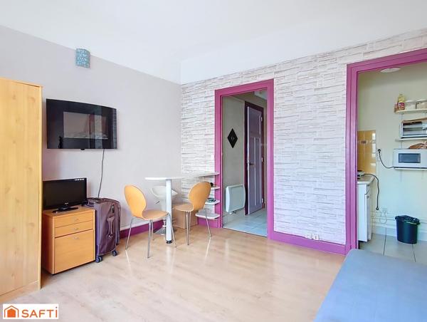 Studio loué -  22m²  – Emplacement central stratégique – Grenoble