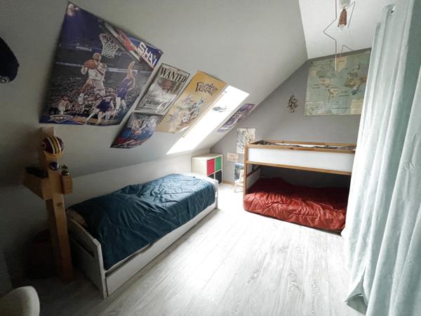 Guérande (44350) Maison 3 chambres de 116 m² sur un terrain clos de 464 m².